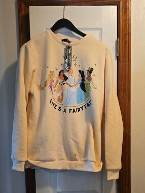 Disney Princess Graphic Sweatshirt  "Life's a Fairytale"
